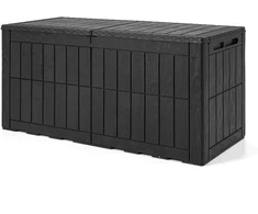 Promotions Lauko dėžė terasai 132x61x63,5 cm tamsiai ruda
