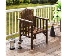 Promotions Lauko medinis fotelis, 66x62,5x98 cm, rudas