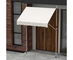 Promotions Lauko markizė, reguliuojama, 200x210-300 cm, smėlio spalvos