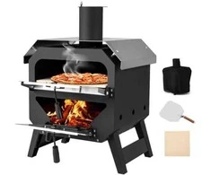 Promotions Lauko picos krosnis, 45,7x43,2x61 cm, juoda