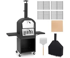 Promotions Lauko picos krosnis, 115.6x44.5x170.2 cm, juoda