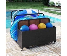 Promotions Lauko sandėliavimo organizatorius, 100x100x94 cm, rudas