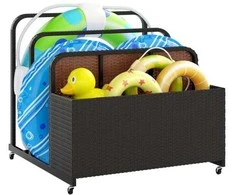 Promotions Lauko sandėliavimo organizatorius, 100x100x94 cm, rudas