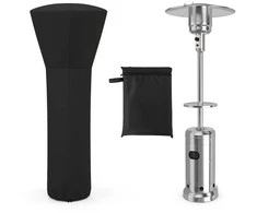 Promotions Lauko šildytuvo uždangalas 220x86x48 cm juodas, atsparus vandeniui laikymui