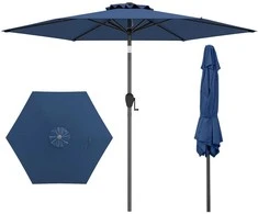 Promotions Lauko skėtis, 230x230x220 cm, Tamsiai mėlynas