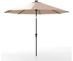 Promotions Sodo skėtis, 290 cm, smėlio spalvos