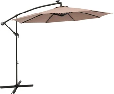 Promotions Lauko skėtis 300 cm Rudas Reguliuojamas