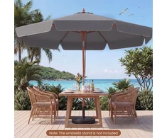Promotions Lauko skėtis 300x300x254 cm Pilkas