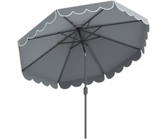 Promotions Lauko skėtis 305x244 cm Pilkas