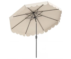 Promotions Lauko skėtis 305x244 cm Smėlio spalvos