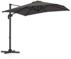 Promotions Lauko terasos pasvirus skėtis, 245x245x238 cm, Pilkas
