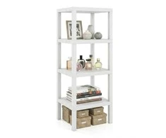 Promotions Lentyna, 38x32x99 cm, Balta, Plastikas