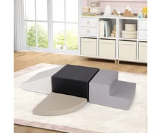 Promotions Lipimo ir ropojimo putų blokų žaidimų rinkinys, 4 dalių, juodas