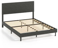 Promotions Lova, 207.5x166x95-110 cm, Pilka, Aksominis apmušalas