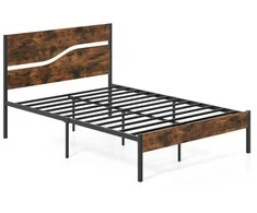 Lova Promotions Lovos rėmas, 206x141x100,5 cm, Ruda juoda