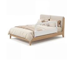 Promotions Lovos apsauga 120x36x60 cm Balta Sulankstoma Reguliuojama Saugos Tvorelė