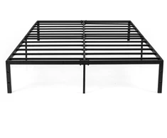 Promotions Lovos rėmas 200x160x36 cm Juodas metalas