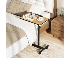 Promotions Lovos stalas, 52x33x69-112 cm, Rudas
