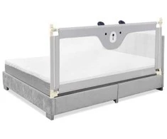 Promotions Lovos turėklas, 175x25x101.5 cm, pilka, reguliuojamo aukščio