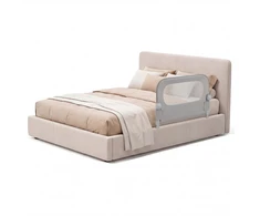 Promotions Lovos turėklas 80x30x60 cm Pilkas Sulankstomas Reguliuojamas