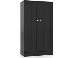 Promotions Maisto sandėliavimo spintelė, 104 cm, juoda