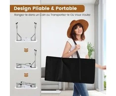 Promotions Manikiūro stalas, 90x43x73 cm, baltas