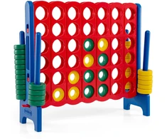 Promotions Milžiniškas 4 eilės žaidimas, rinkinys 46,5x16,5x40,5 cm, mėlynas