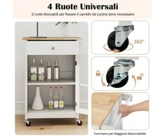 Promotions Mobilus saugojimo spintelė, 65x48,5x87,5 cm, balta