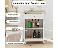 Promotions Mobilus saugojimo spintelė, 65x48,5x87,5 cm, balta