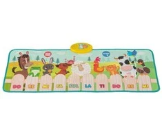 Promotions Vaikiškas muzikinis gyvūnėlių ūkio kilimėlis, 95x36 cm