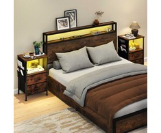 Promotions Naktinis staliukas, 38x30x60 cm, Rudas