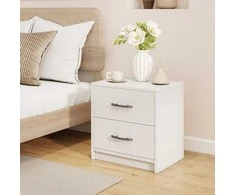 Promotions Naktinis staliukas, 38.1x27.9x39.4 cm, Baltas