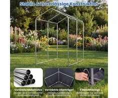 Promotions Nešiojama sandėliavimo angaras 6x4x5,5 pėdų tamsiai pilka