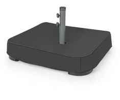 Promotions Pagrindas skėčiui 73x73x41 cm Juodas metalas