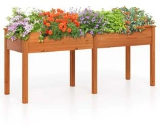 Promotions Lauko pakelta lysvė, eglės mediena, 185.4x58.4x76.2 cm, geltona