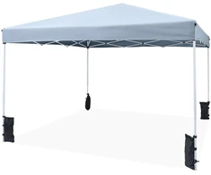 Promotions Palapinė su stogu 290x290x230-248 cm Pilka