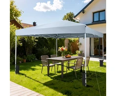 Promotions Palapinė su stogu 290x290x230-248 cm Pilka