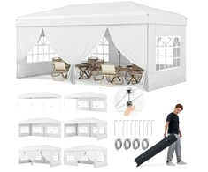 Promotions Palapinės stogelis 304.8x609.6x249.9 cm baltas