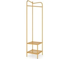 Promotions Paltų stovas, 42.5x42.5x193.5 cm, auksinis