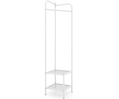 Promotions Kampinė drabužių pakaba, metalas, 42,5x42,5x193,5 cm, auksinė
