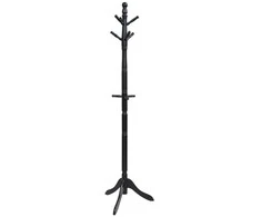 Promotions Paltų stovas, reguliuojamas, 49.5x49.5x138.4/175.3 cm, juodas