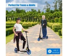 Promotions Paspirtukas, aliuminis, sulankstomas, juodas