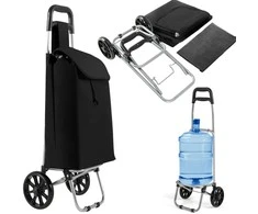 Promotions Prekybos vežimėlis, Sulankstomas, 35L, Juodas