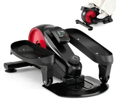 Promotions Po stalu esantis elipsinis pedalų treniruoklis 62x43x28 cm raudonas