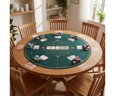 Promotions Pokerio kilimėlis 100 cm žalias, guminė pagrindas