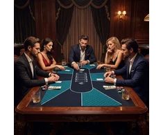 Promotions Pokerio stalo viršus 177.8x88.9 cm Žalia Vandeniui atspari danga