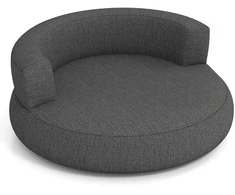Promotions Pripučiamoji sofa 160x164x61,5 cm pilka, nuimamas užvalkalas