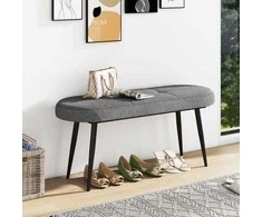 Promotions Pufas su sėdyne, 113x40x48 cm, Pilkas