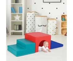 Promotions Putų kaladėlių žaidimų rinkinys, 49,5x49,5x38,1 cm, mėlyna ir raudona