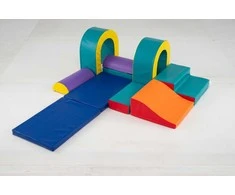 Promotions Minkšti putų konstruktoriaus blokeliai, 50x25x55 cm, daugių spalvų